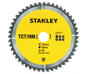 Hoja TCT. ø 210x30 mm. 48 dientes positivos ATB