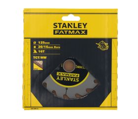 Disco de corte TCT/HW 125x20/16mm - 16 Dientes