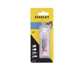 Surtido de 4 muelas con eje de 3 mm