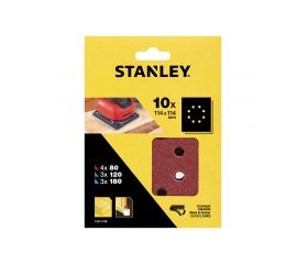 LIJAS DE MALLA 1/4 (115 X 140MM) AUTOADHERENTES CON PERFORACIÓN BLACK&DECKER - MADERA, PINTURA Y BARNIZ