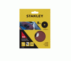 5 Discos de lija base fibra ø 125x22 mm. Grano 60