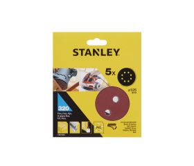 5 Discos ø 125 mm. Para lijadora rotorbital. Grano 320