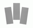 3 hojas de lija de malla 1/3  (93x190mm), no velcro. Grano 120