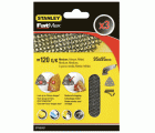 3 hojas de lija de malla para detalles  con velcro.  Grano 120
