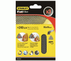 3 hojas de lija de malla para detalles con velcro.  Grano 240
