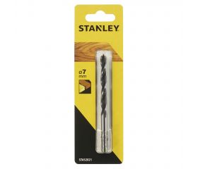 Broca de acero con punta centradora ø 7.0 mm.