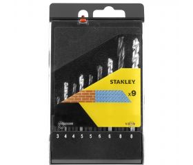Cassette con 9 brocas combinadas HSS-R metal