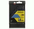 Cassette con 10 brocas HSS-R para metal