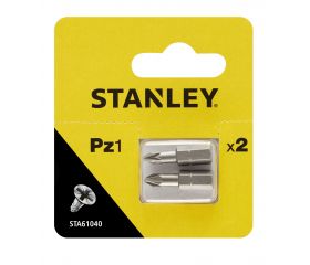 2 puntas Pozidriv Pz1 25mm