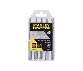 Estuche plástico con 5  brocas SDS-Plus FATMAX