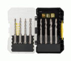 Juego de 8 brocas SDS-Plus ø 5, 6 (2), 7, 8 (2), 10 (2) mm
