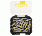 Juego de 20 puntas para atornillar Pz2 25mm