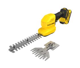 Kit Tijera cortacésped + arreglasetos V20 Li-Ion 18V con una batería 2Ah