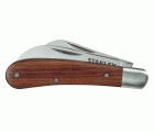 Cuchillo doble hoja para electricistas