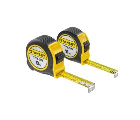 Twin Pack Flexómetro STANLEY® TYLON™ 5m (19mm Ancho) 8m (25mm Ancho)