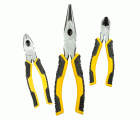 Juego de 3 Alicates Control Grip(Universal 150mm, Corte diagonal 150mm, Boca larga 150mm)