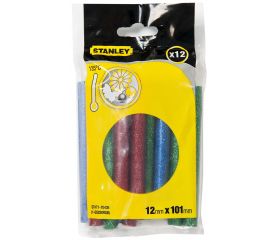 Barras de Color Rojo/Verde/Azul brillantes 12unidades por bolsa 12mm x 101mm