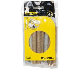Barras brillantes Plata/Oro 12mm x 101mm