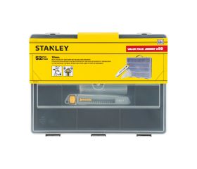 Cúter Interlock 18mm + Organizador + 50 cuchillas 18mm