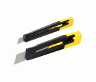 Pack de 2 cúteres STANLEY® con bloqueo deslizante - 9mm y 18mm