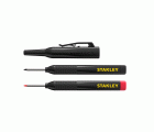 Twin Pack Marcadores de Tinta Negro y Rojo STANLEY®