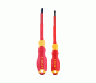 Juego de 2 destornilladores Cushion Grip Aislados (Cutcase x10)