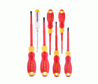 Juego de 7 destornilladores Cushion Grip Aislados