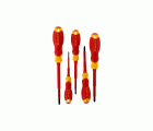 Juego de 5 destornilladores Cushion Grip Aislados