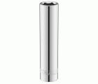 Vaso largo 6 caras 1/4' 8mm