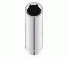 Vaso largo 6 caras 1/4' 8mm