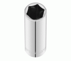 Vaso largo 6 caras 1/4' 11mm
