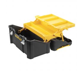 Caja de herramientas Cantilever Essential con cierres metálicos 19