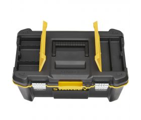 Caja de herramientas Cantilever Essential con cierres metálicos 19