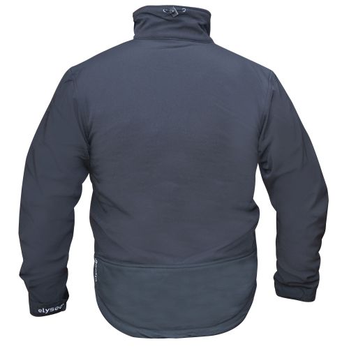 CHAQUETA SOFT SHELL ALPHA IMPERM. NEGRA FERKO AR-20001