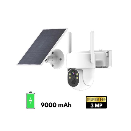 CAMARA 4G BATERIA PANEL SOLAR PATROL ENERGEEKS EG-CIPEXT4G001