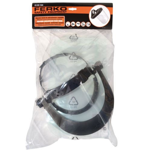 VISERA POLICARBONATO TRANSPARENTE C/ARNÉS FERKO F-142/2100