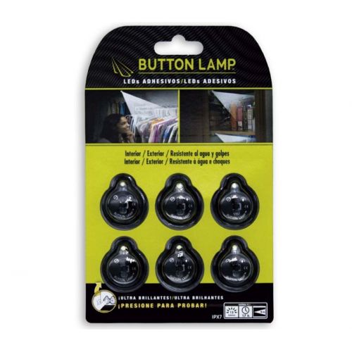 PACK 6 LEDS ADHESIVOS LAMPARA ENERGEEKS PV-BL6885