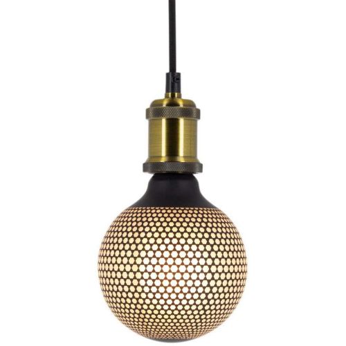 BOMBILLA DISENO PUNTOS NEGRA XANLITE RFDEB125GRAPHRO