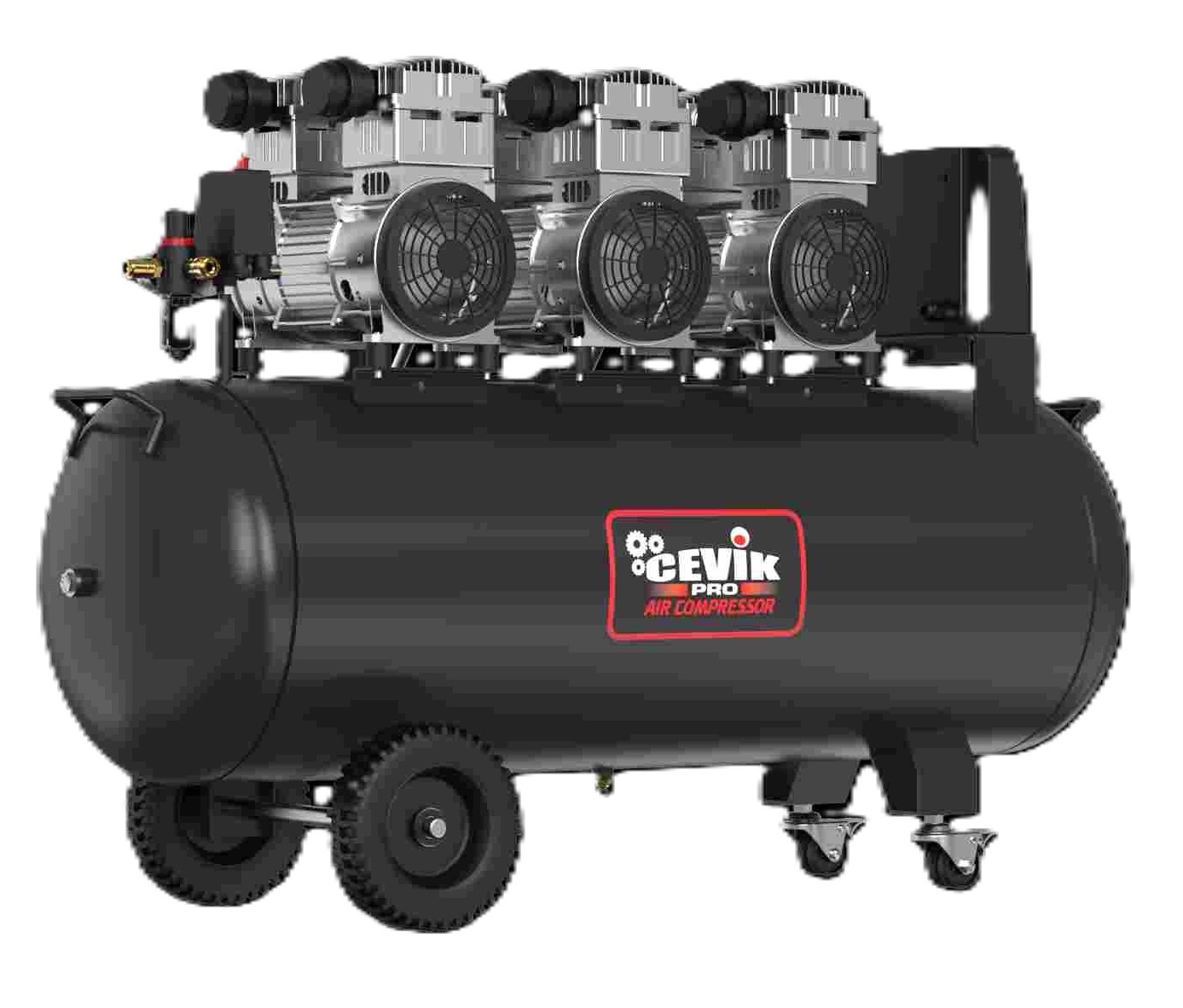 COMPRESOR SILENT 150L 6HP S/A  CEVIK PRO CA-PRO156SILENT