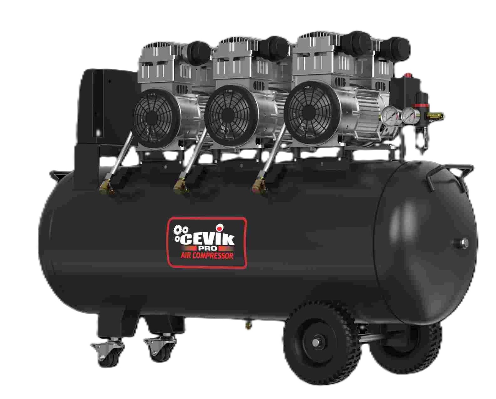 COMPRESOR SILENT 150L 6HP S/A  CEVIK PRO CA-PRO156SILENT