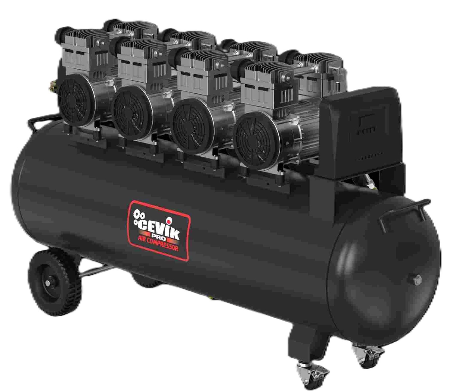 COMPRESOR SILENT 200L 8HP S/A  CEVIK PRO CA-PRO208SILENT