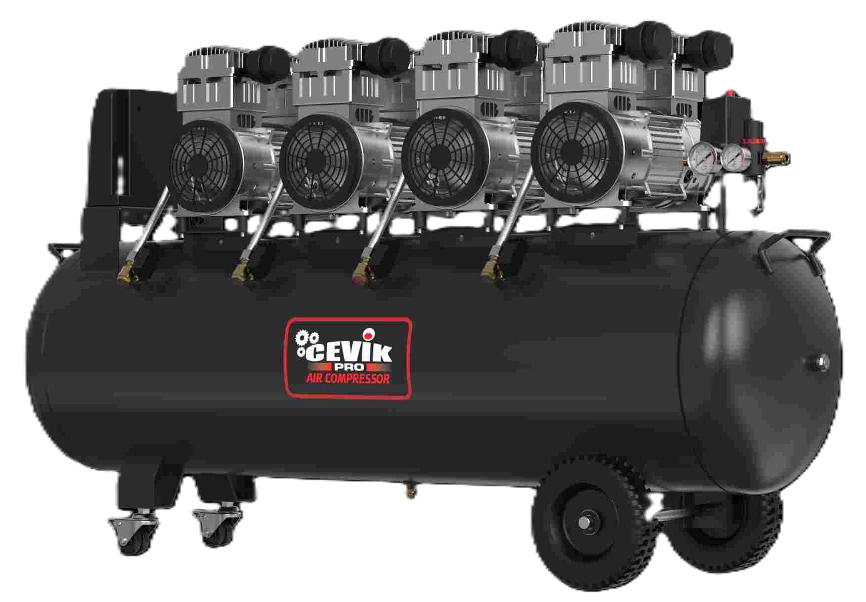 COMPRESOR SILENT 200L 8HP S/A  CEVIK PRO CA-PRO208SILENT