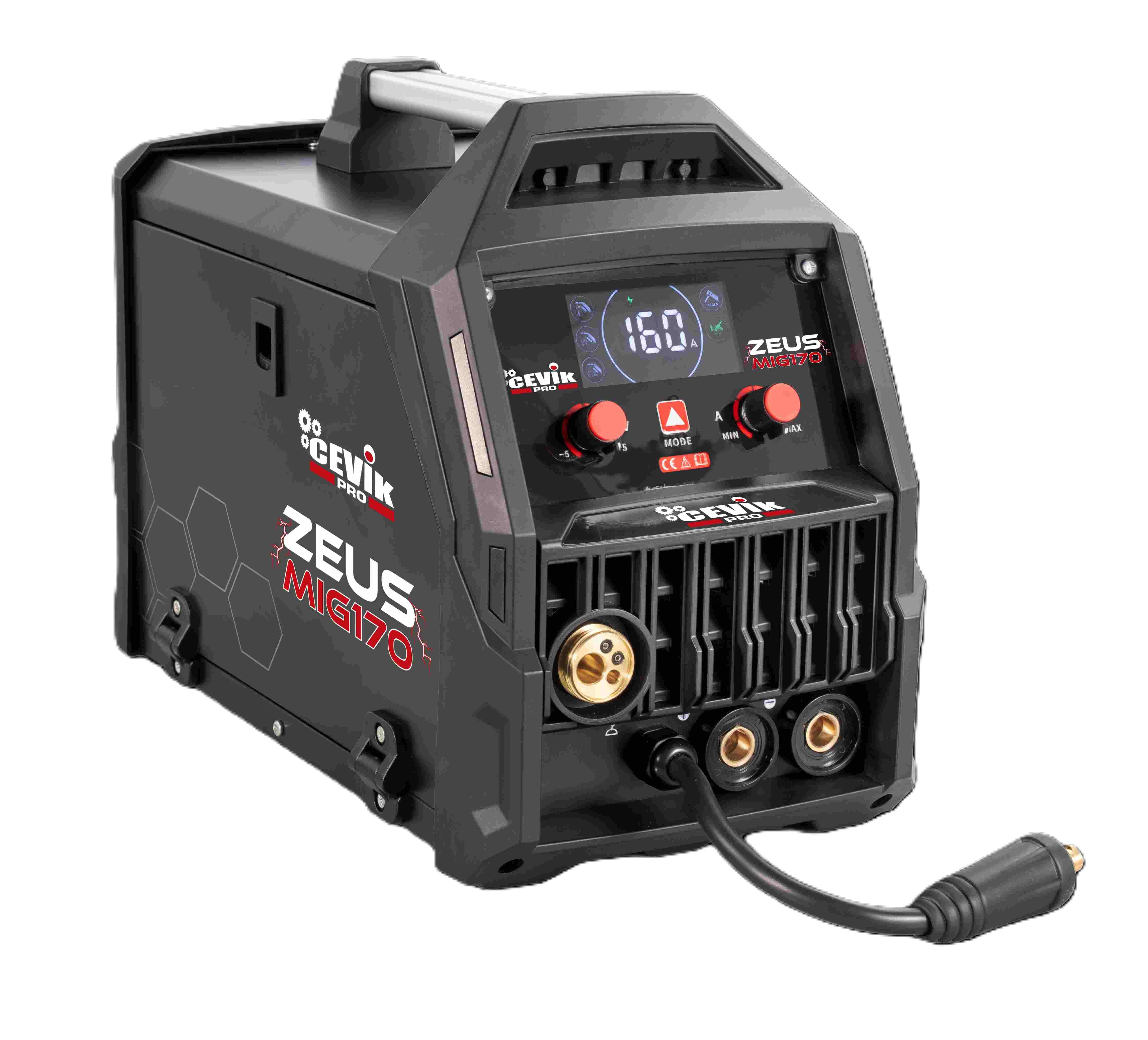 SOLDADURA MIG/TIG/MMA 160A CEVIK PRO CE-ZEUSMIG170