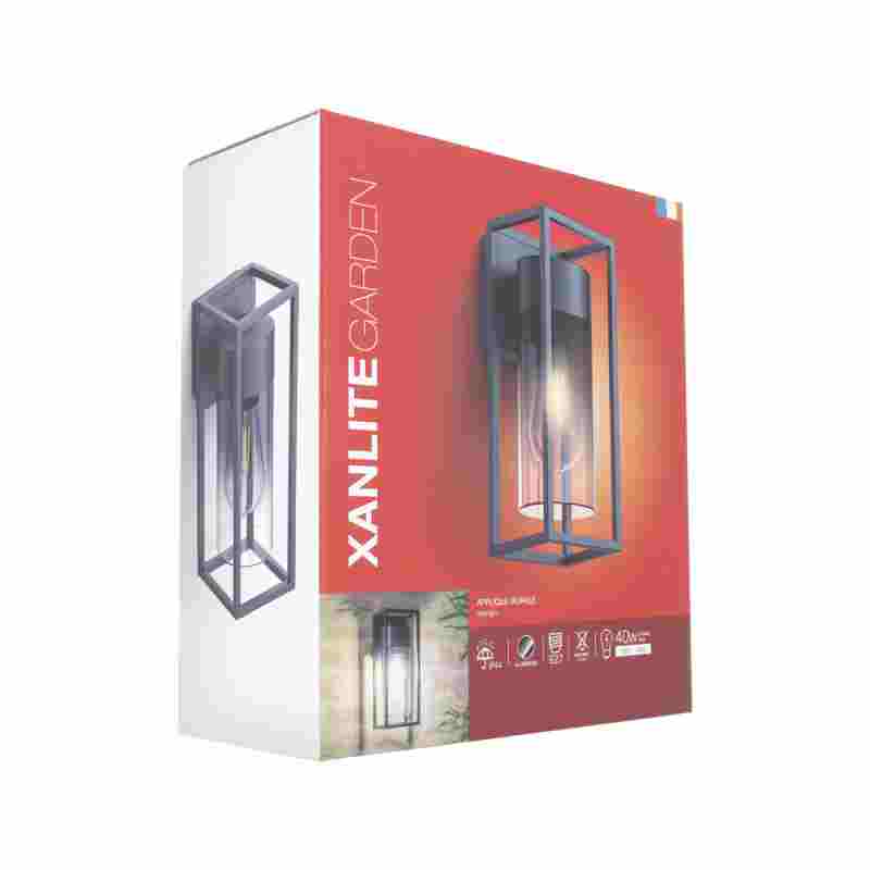 APLIQUE MURAL 230V CONTEMPORÁNEO XANLITE EG-APFE40WNMODF