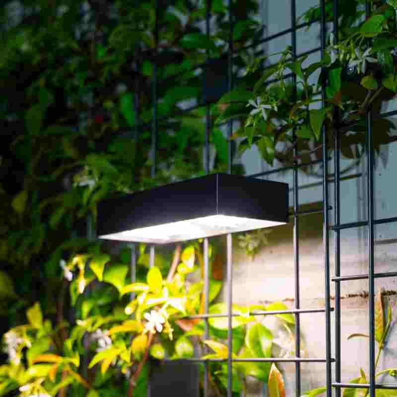 APLIQUE MURAL SOLAR 900LUMEN CON DETECTOR XANLITE EG-APS900D