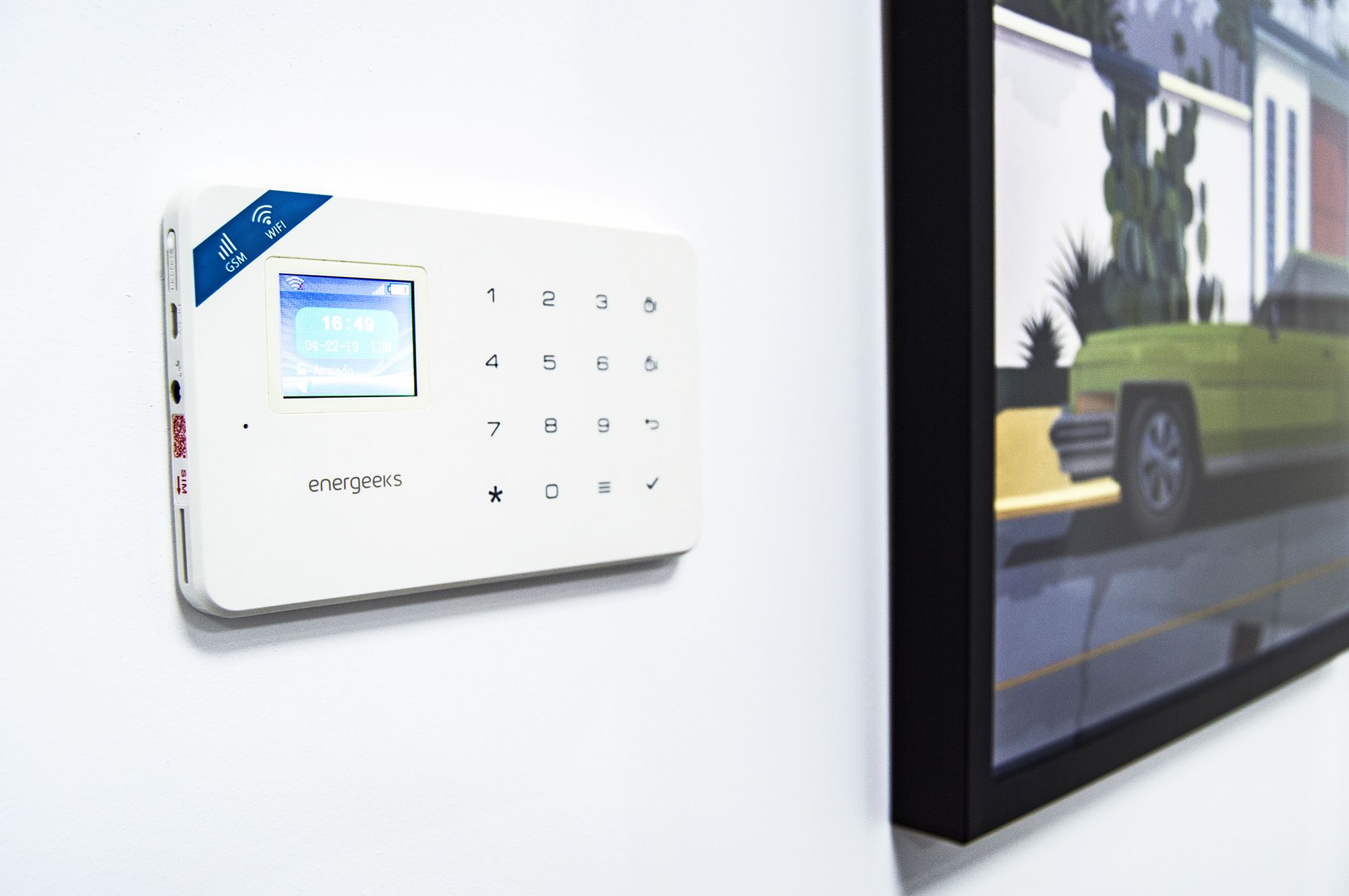 KIT ALARMA WIFI/GSM ENERGEEKS EG-AWG001