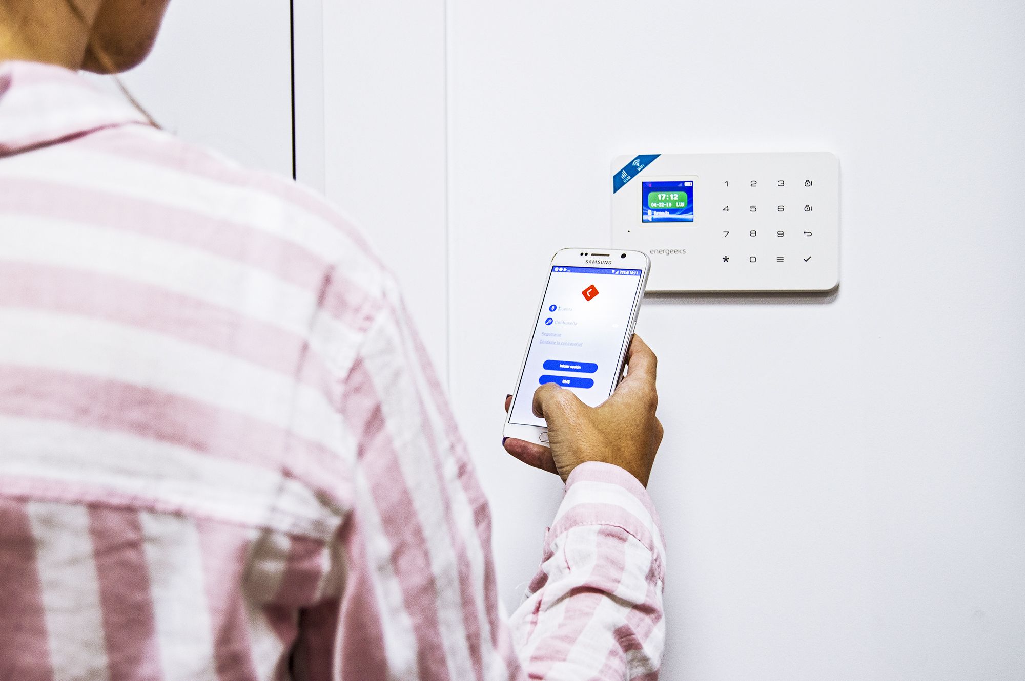 KIT ALARMA WIFI/GSM ENERGEEKS EG-AWG001