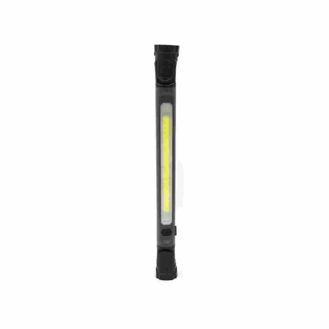 LÁMPARA PORTÁTIL GIRATORIA NEGRA Y ROJA XANLITE EG-BL1500R