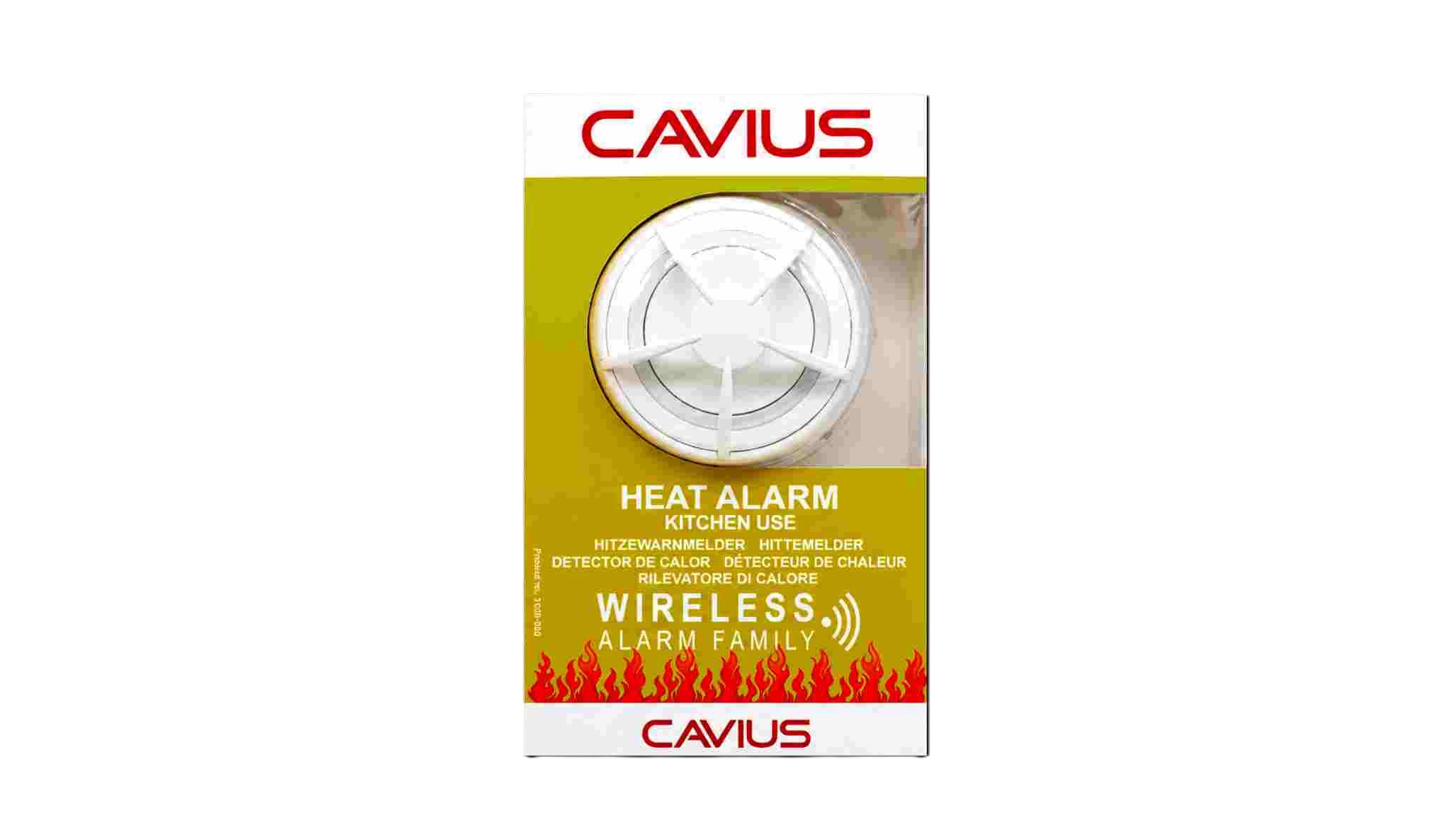 DETECTOR DE CALOR RF C/BATERIA CAVIUS EG-CAV3103003