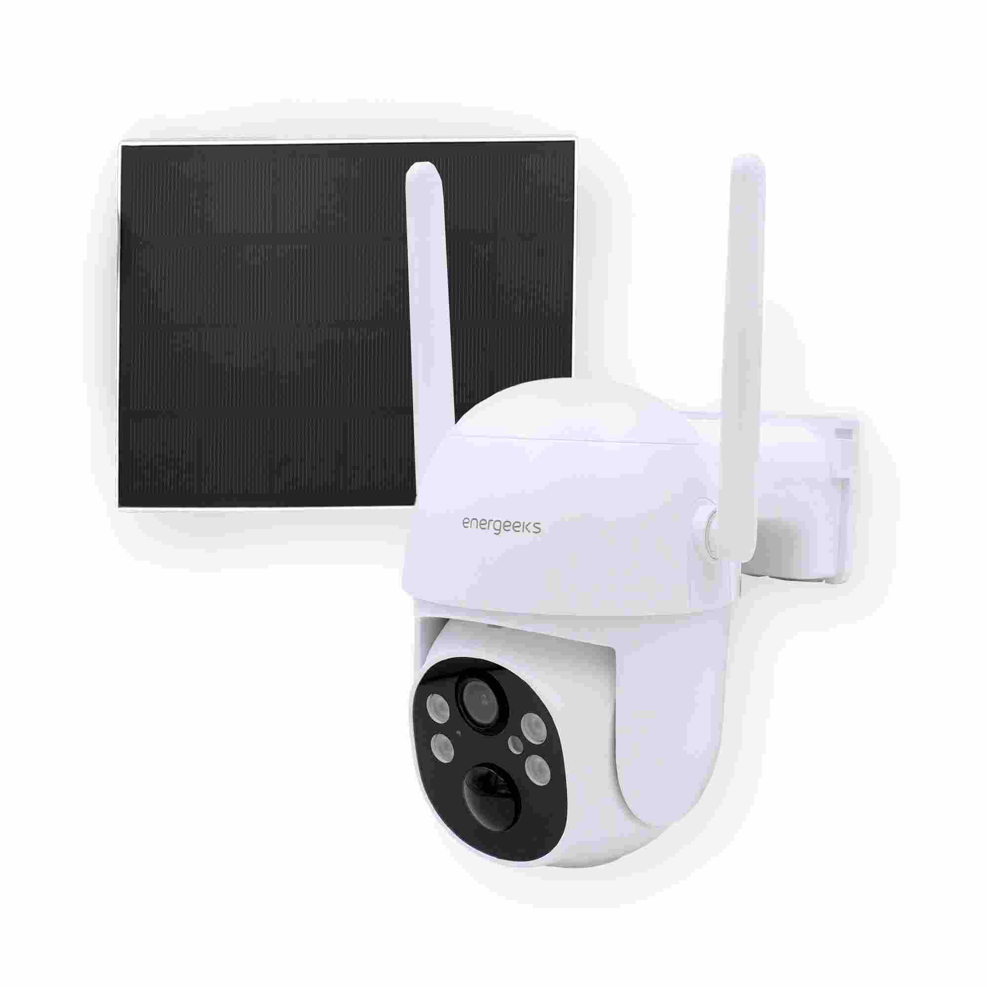 CÁMARA 4G BATERIA + PANEL PATROL II ENERGEEKS EG-CIPEXT4G002